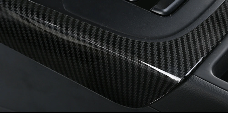 Inserts Intérieur Look Carbone Pour Audi A4 Et A5 B8 B8.5 (2008 - 2019) - installé sur véhicule - Becquet Voiture
