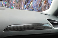 Inserts Intérieur Look Carbone Pour Audi A4 Et A5 B8 B8.5 (2008 - 2019) - vue de face - Becquet Voiture