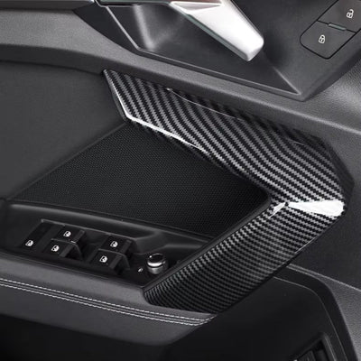 Inserts Intérieurs Carbone Audi A3 S3 RS3 8Y - détail du montage - Becquet Voiture