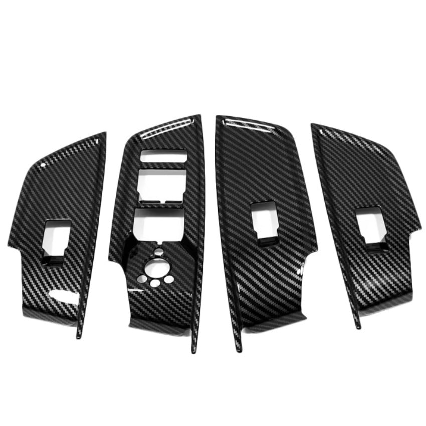 Inserts Intérieurs Carbone Audi A3 S3 RS3 8Y - vue de face - Becquet Voiture