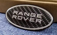 Insigne Range Rover Noir Chrome - vue de profil - Becquet Voiture