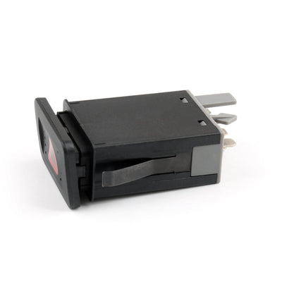 Interrupteur Feux Détresse VW Golf Jetta Mk4 1J0953235C Noir - vue arrière - Becquet Voiture