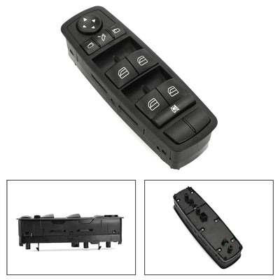 Interrupteur Maître Vitre Électrique Avant Gauche Mercedes ML W164 GL X164 R251 2518300290 - vue de face - Becquet Voiture