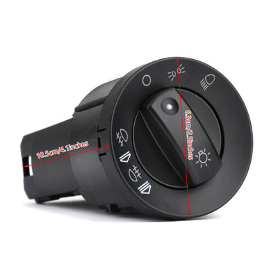 Interrupteur Phare Audi A4 S4 B6 QUATTRO 8E0941531A - vue arrière - Becquet Voiture