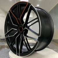 Jantes Forgées Sur Mesure 16-23 Pouces Audi BMW Mercedes Tesla - installé sur véhicule - Becquet Voiture