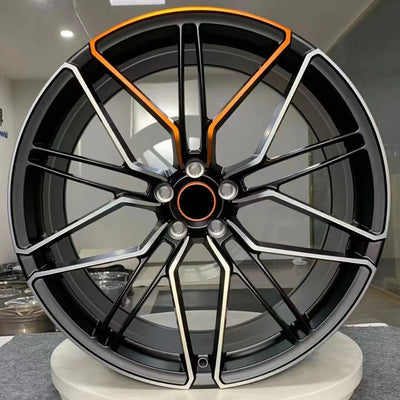 Jantes Forgées Sur Mesure 16-23 Pouces Audi BMW Mercedes Tesla - vue arrière - Becquet Voiture