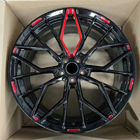 Jantes Forgées Sur Mesure 16-23 Pouces Audi BMW Mercedes Tesla - vue rapprochée - Becquet Voiture