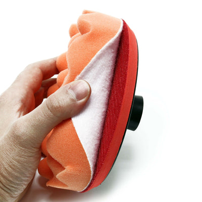 Jeu 19 Pièces Accessoires Polissage Éponge - vue de profil - Becquet Voiture