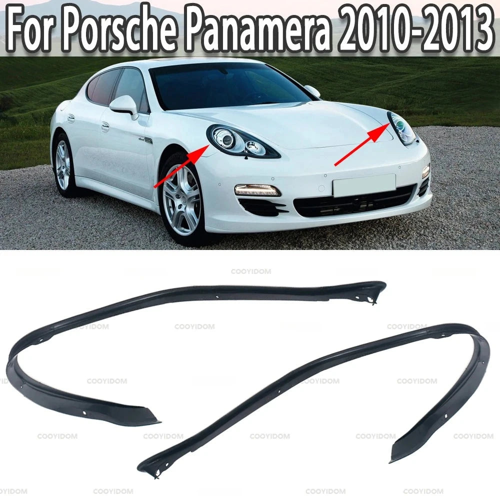 Joint d'Étanchéité de Phare Porsche Panamera 2010-2013 - vue de face - Becquet Voiture