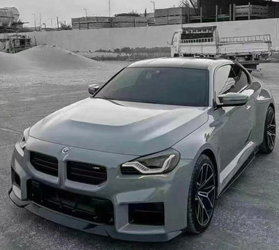 Jupes Latérales MHC Carbone BMW M2 G87 - installé sur véhicule - Becquet Voiture