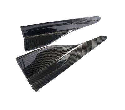 Jupes Latérales MP Carbone BMW M2 F87 - vue de face - Becquet Voiture