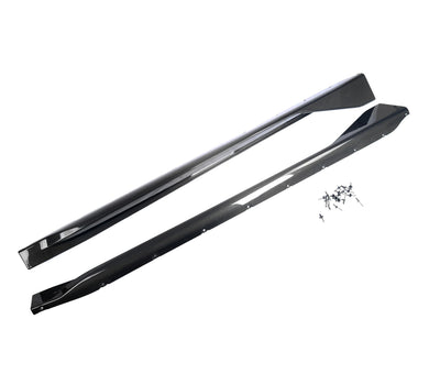 Jupes Latérales MP Carbone BMW M3 G80 G81 G82 G83 - vue de face - Becquet Voiture