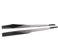 Jupes Latérales MTC Carbone Sèche BMW M2 F87 - vue de face - Becquet Voiture