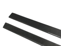 Jupes Latérales MTC Carbone Sèche BMW M2 F87 - vue de profil - Becquet Voiture