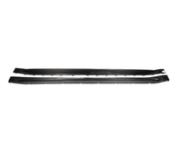 Jupes Latérales OEM+ Fibre Carbone BMW M3 G80 G82 - vue de face - Becquet Voiture