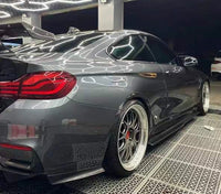Carbon Fiber PSM Side Skirts BMW F80 F82 - side view - Becquet Voiture