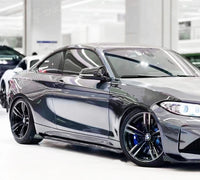 Carbon Fiber Side Skirts T.K BMW M2 F87 - rear view - Becquet Voiture