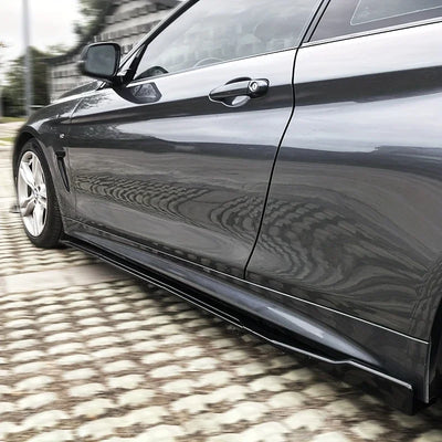 Jupes Latérales VW Golf MK6 MK7 GTI R - installé sur véhicule - Becquet Voiture