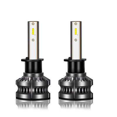 Kit 2 Ampoules LED H1 F2 Plus 25000K 80W 14000LM - vue de face - Becquet Voiture