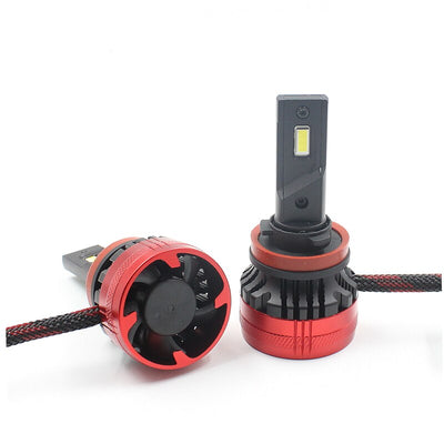 Kit 2 Ampoules LED PSX24W 110W 20000LM 6500K - vue arrière - Becquet Voiture