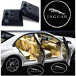 Kit 2 Projecteurs LED Porte Jaguar sans Fil Logo 3xAAA