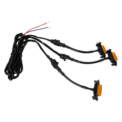 Kit 3 LED Ambre Calandre Toyota Tacoma TRD PRO 2001-2023 - installé sur véhicule 2 - Becquet Voiture