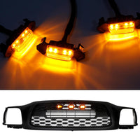 Kit 3 LED Ambre Calandre Toyota Tacoma TRD PRO 2001-2023 - installé sur véhicule - Becquet Voiture