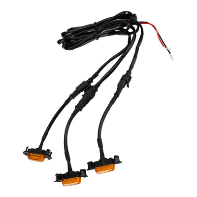 Kit 3 LED Ambre Calandre Toyota Tacoma TRD PRO 2001-2023 - packshot studio 2 - Becquet Voiture