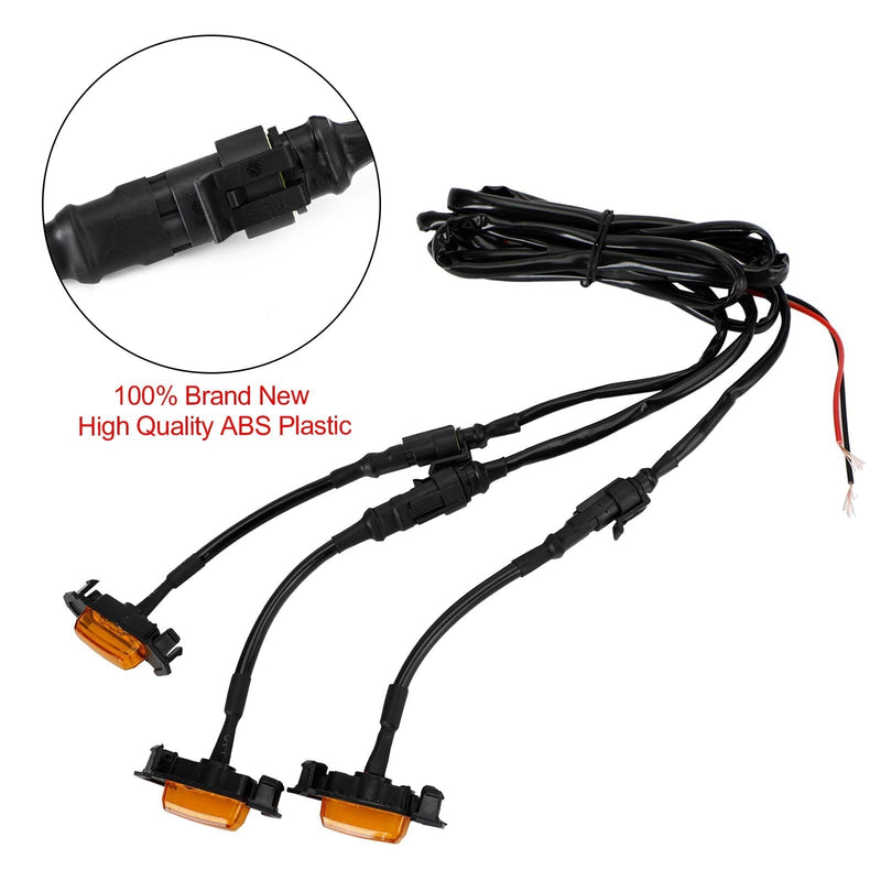 Kit 3 LED Ambre Calandre Toyota Tacoma TRD PRO 2001-2023 - packshot studio - Becquet Voiture