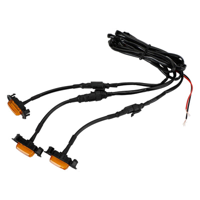 Kit 3 LED Ambre Calandre Toyota Tacoma TRD PRO 2001-2023 - vue de trois-quarts 2 - Becquet Voiture