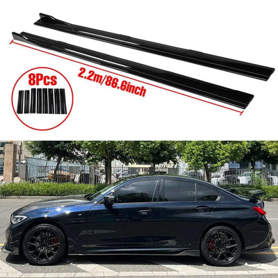 Kit Bas de Caisse Universel BMW X3 X5 F10 F30 G20 G30 - vue arrière - Becquet Voiture