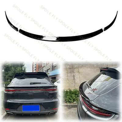 Kit Becquet Porsche Macan 2019-2023 ABS Carbone 3 Pièces - détail du montage - Becquet Voiture
