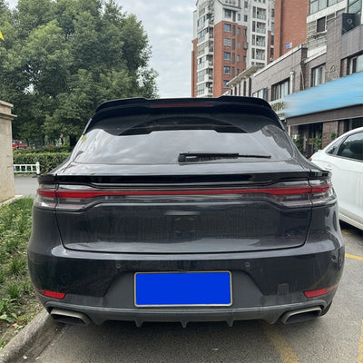 Kit Becquet Porsche Macan 2019-2023 ABS Carbone 3 Pièces - vue de profil - Becquet Voiture