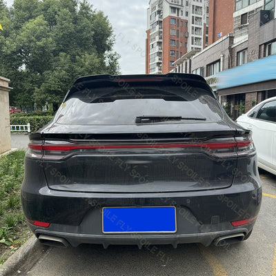 Kit Becquet Porsche Macan 2019-2023 ABS Carbone 3 Pièces - vue rapprochée - Becquet Voiture