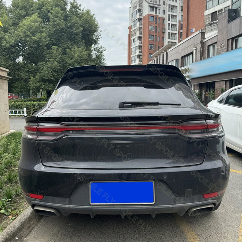 Kit Becquet Porsche Macan 2019-2023 ABS Carbone 3 Pièces - vue rapprochée - Becquet Voiture
