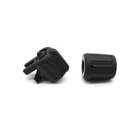 Kit boutons aluminium volant BMW Série 7 F01 - Tuning intérieur - vue de profil - Becquet Voiture