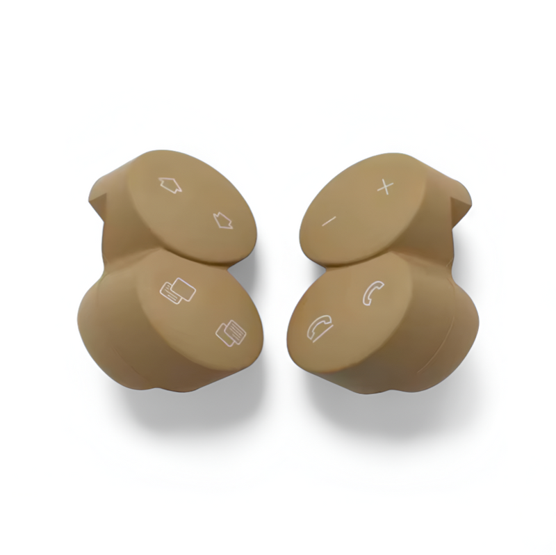Multifunktionstasten-Set Lenkrad Mercedes CLK W209 2004-2007 - Dreiviertelansicht - Becquet Voiture