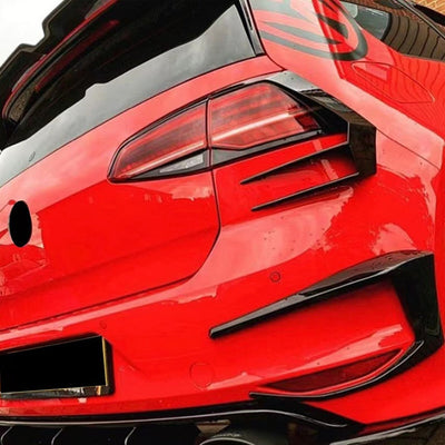 Kit Canard Pare-Choc Arrière Golf 7 GTI R - packshot studio - Becquet Voiture