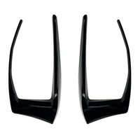 Entenbürzel-Set für Heckstoßstange Golf 7 GTI R - Rückansicht - Becquet Voiture