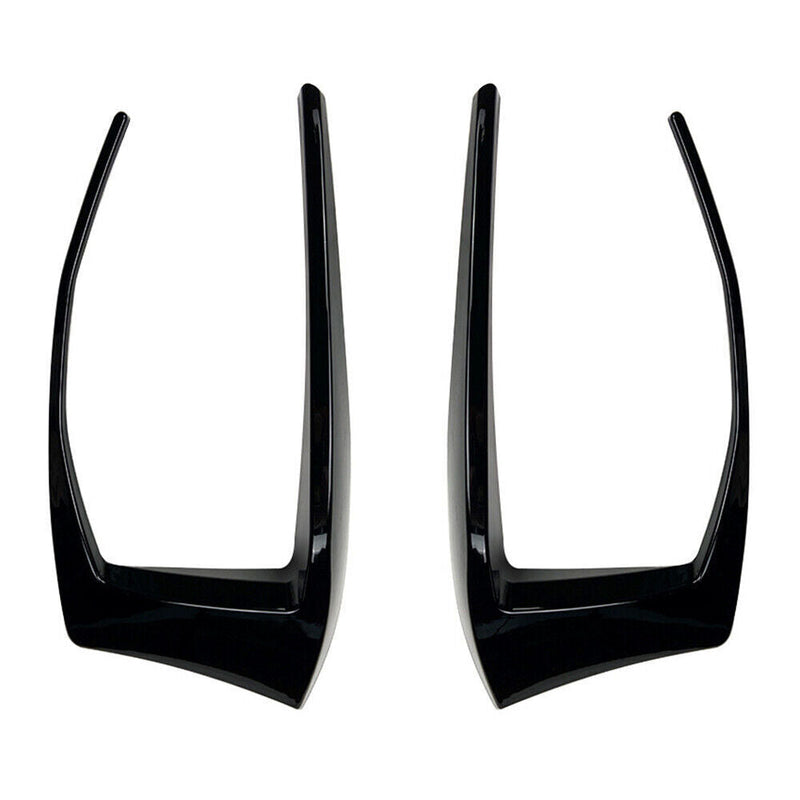 Entenbürzel-Set für Heckstoßstange Golf 7 GTI R - Rückansicht - Becquet Voiture