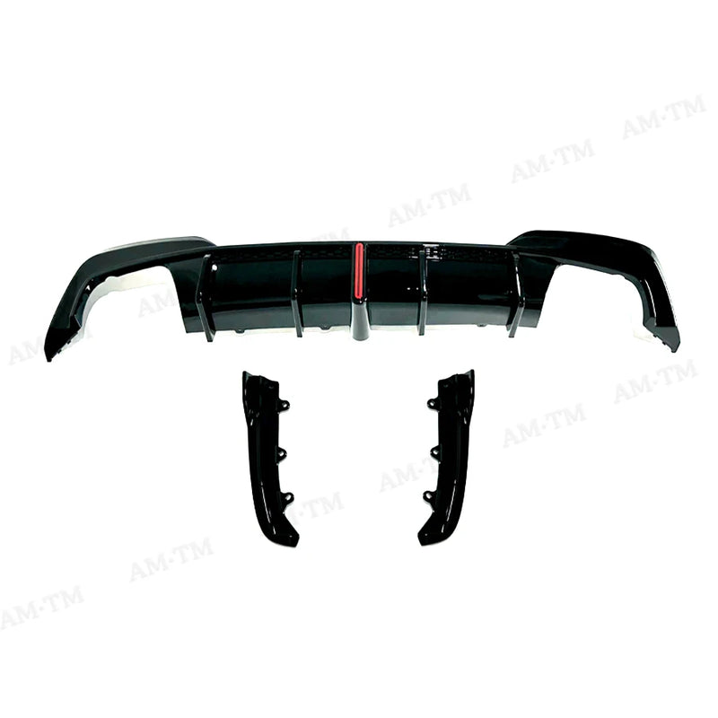 Kit Carrosserie BMW Série 3 G20 2020-2022 Noir Brillant - vue de face 2 - Becquet Voiture