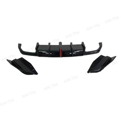 Kit Carrosserie BMW X1 U11 2023-2025 Noir Brillant - vue de profil - Becquet Voiture