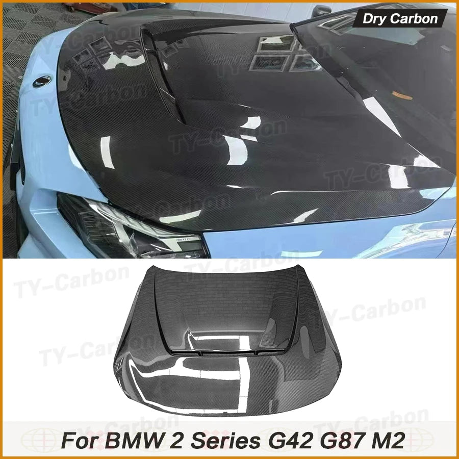Kit Carrosserie Capot Carbone BMW M2 G87 Série 2 G42 Style ALP - vue de face - Becquet Voiture