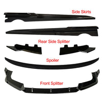 Kit Carrosserie Carbone BMW X5M F95 2020-2022 - vue de trois-quarts - Becquet Voiture