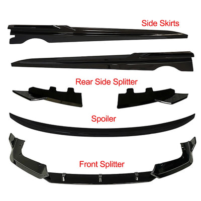 Kit Carrosserie Carbone BMW X5M F95 2020-2022 - vue de trois-quarts - Becquet Voiture
