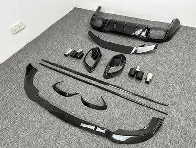 Kit Carrosserie Carbone Mercedes AMG GT53 2019-2020 - vue de profil - Becquet Voiture