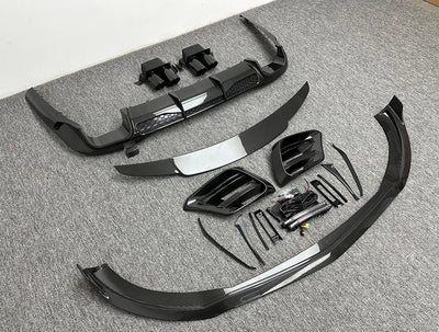Kit Carrosserie Carbone Mercedes Classe S W223 2021-2024 - packshot studio - Becquet Voiture