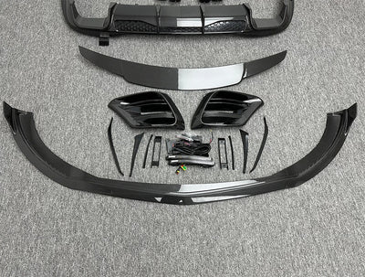 Kit Carrosserie Carbone Mercedes Classe S W223 2021-2024 - vue de profil - Becquet Voiture