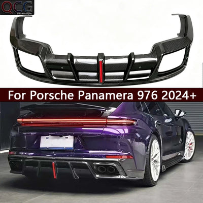 Kit Carrosserie Carbone Porsche Panamera 2024+ - vue de face - Becquet Voiture