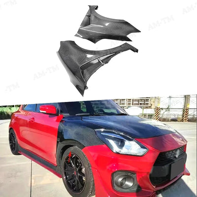 Kit Carrosserie Carbone Suzuki Swift Sport ZC33S 2018-2024 - vue de face - Becquet Voiture